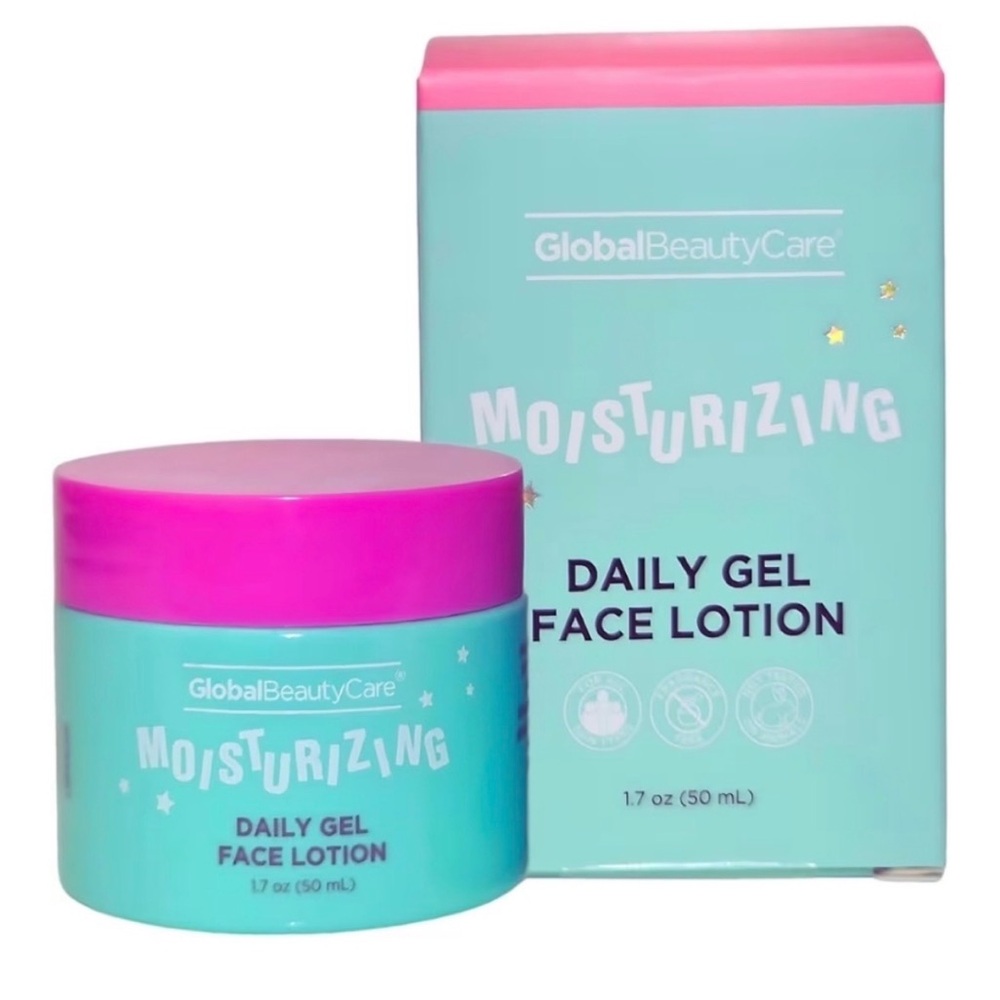 Global Beauty Care Moisturizing Daily Gel Face Lotion